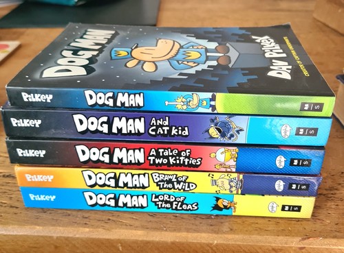 Dog man book bundle job - book, lot