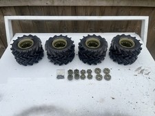 J Concepts Fling King And Krimson Dually Wheel Set , Rc Monster Mud Truck