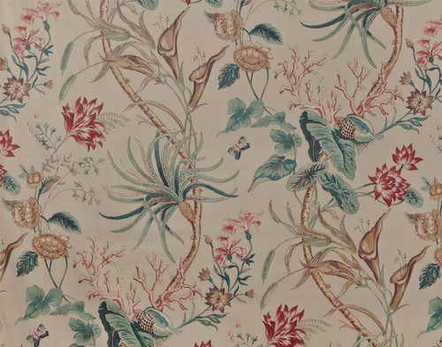 Sanderson curtain fabric - curtain,