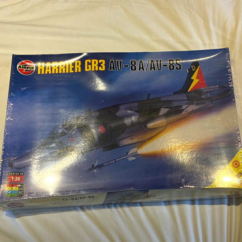 Airfix harrier gr3 av - airfix, 1:24