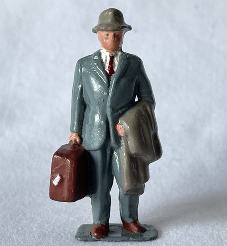 Vintage painted toy - painted, soldier