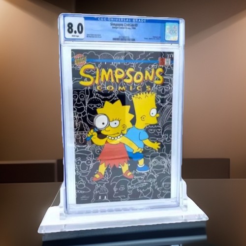 Cgc graded comic acrylic - comic,