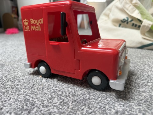 Vintage postman pat van - van, red