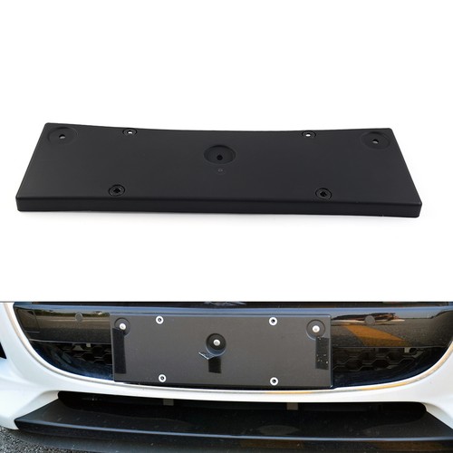 Front license plate - front, mounting