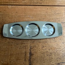 Vintage Stainless Steel Table Condiment Tray