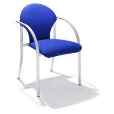 Padded stacking chair ,seat