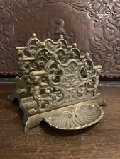 antique/vintage brass letter