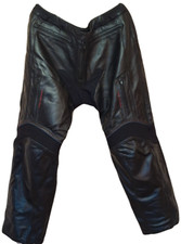 Mens Triumph Leather Waterproof Motorcycle Trousers