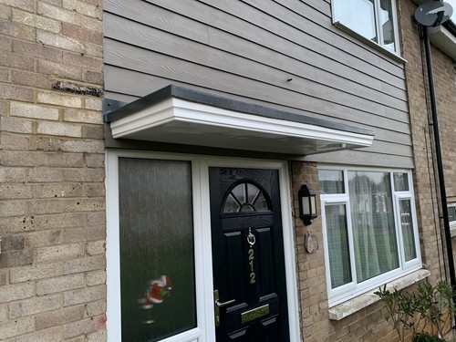 Grp door porch canopy - grp,