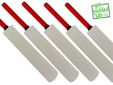 Miniature Cricket Bats x 5, Mini Autograph, 16.5 inch, 7 Colours, Free Postage