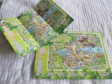 Drayton Manor Resort Maps x 2
