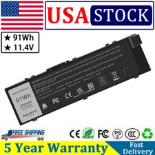 91Wh MFKVP Laptop Battery for