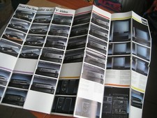 DUAL HIFI BROCHURE 1988 DUAL BROCHURE DUAL CATALOGUE TURNTABLE AMPLIFIER SPEAKER