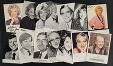 Coronation Street Cast Signed