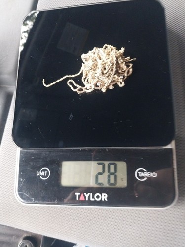14k gold lot used - scrap,