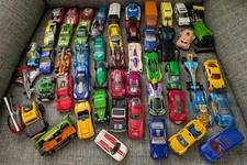 Hot Wheels x53 Cars Joblot Bundle Lot Mixed Collection Matchbox Corgi Disney etc