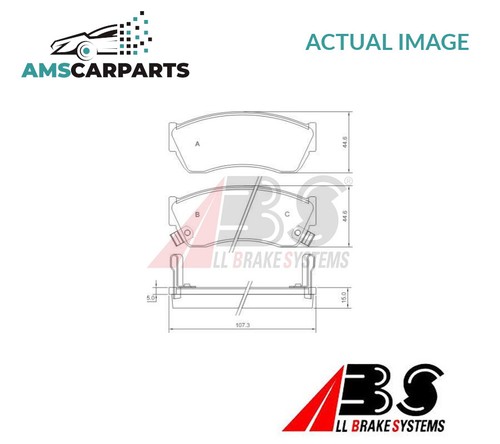 Brake pads set braking pad - pads,
