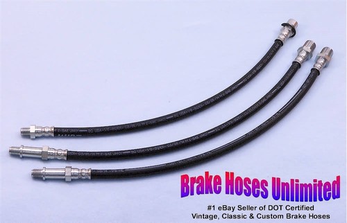 Brake hose set gmc - hose, 1/2