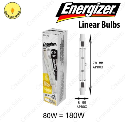 R7s 80w 180w 78mm - 80w,