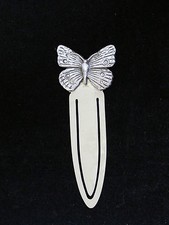 BUTTERFLY PEWTER BOOK MARK -