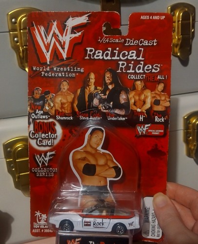 Rare wwf the rock radical - rock,