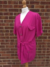 Womens Vintage Hot Pink Short