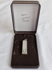 Vintage 925 Silver Jubilee 1977 Ingot Pendant 31.5g Sheffield In Box