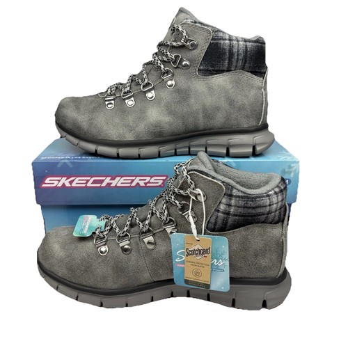 Skechers synergy plaid mood - skechers,