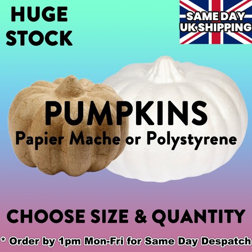 Pumpkins polystyrene or - pumpkins,