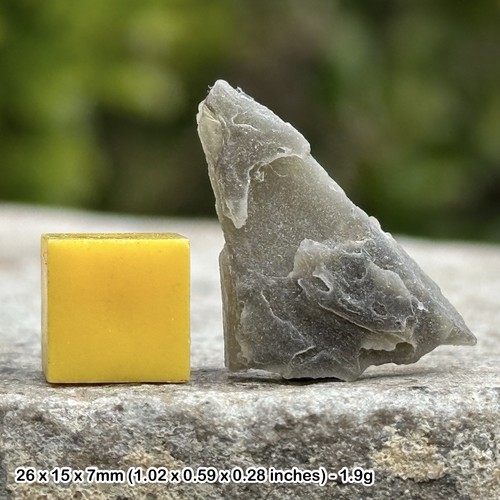 Moldavite translucent green - translucent,