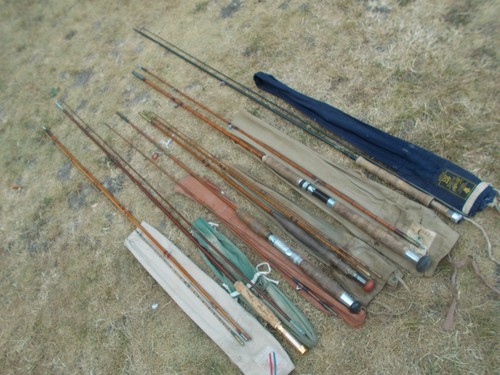 Vintage fly fishing rods job