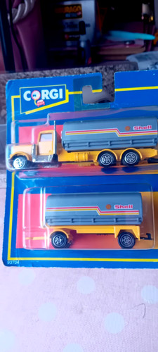 Corgi shell tanker and trailer - tanker,