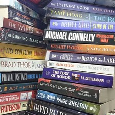 Books Lot 6 Mystery Suspense