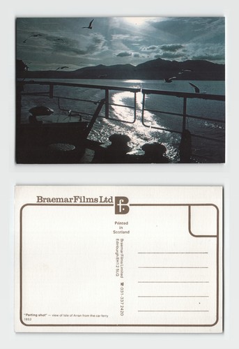 Postcard view isle of - -,