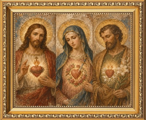 The sacred hearts jesus - sacred,