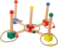 Garden Quoits Ring Tossing Game Toy Boys and Girls Outdoor Tossing Game