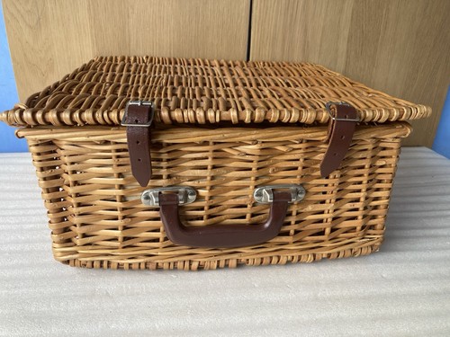 Hamper picnic storage wicker - picnic,
