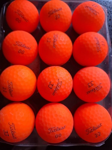 Titleist velocity orange - 12,