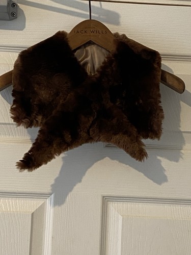 Vintage brown mink fur - mink,