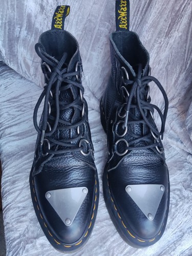 Doc martens black leather - black,