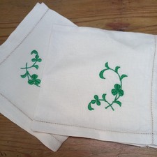 Vintage Irish Linen Napkins
