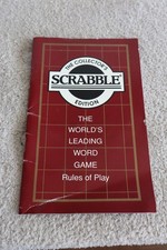 Genuine franklin mint scrabble - genuine,