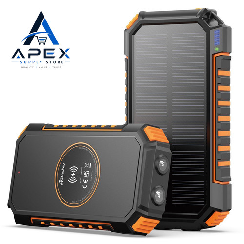 Solar charger 20000mah power - 20000mah,