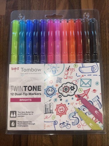 Tombow 12p twin tone - tombow,