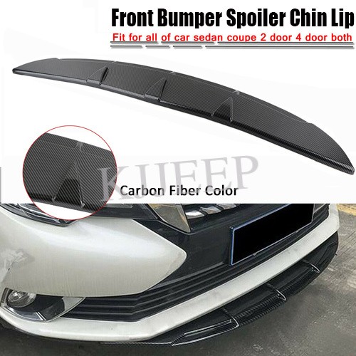 Carbon fiber car front - carbon, bumper