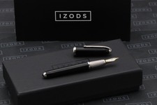 Cartier Louis Cartier Black Godron Fountain Pen