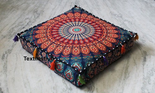 Indian mandala orange - 22",