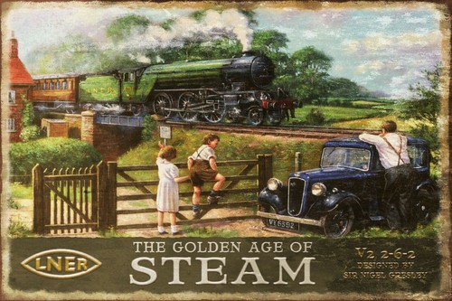 Lner steam railway - lner, train