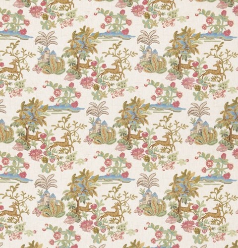 Baker curtain fabric - gp,
