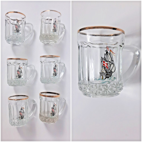 Vintage french shot - french, glasses